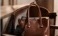 Aanya Leather Bag on Chair