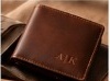 Custom Monogrammed Leather Wallet
