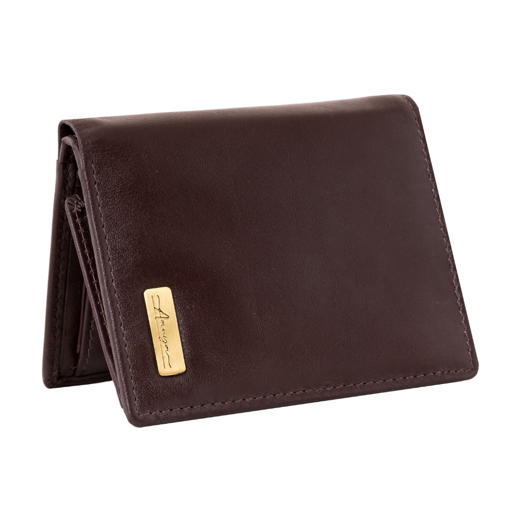 Executive Gold Edition Leather Bifold Wallet