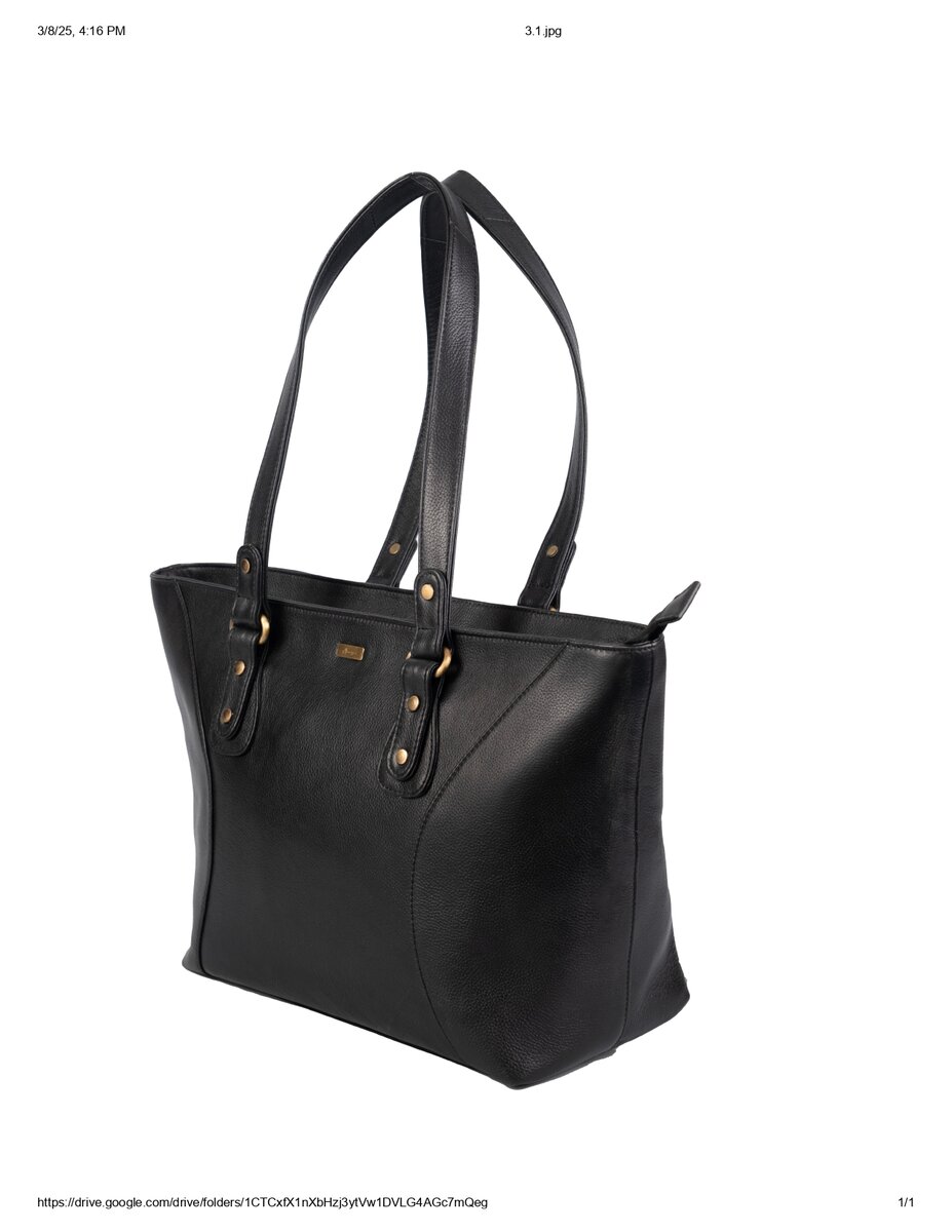 Style 214 (A) Leather Tote Bag
